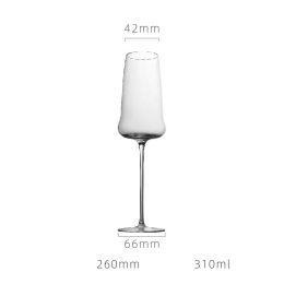 Handmade Ultra-thin Wine Glass Bordeaux Red Wine Crystal