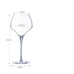 Creative Home Lead-free Crystal Red Wine Glass