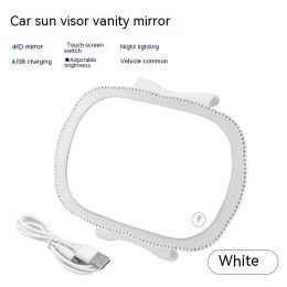 Automotive Sun Louver High Clearness Makeup Mirror LED Light