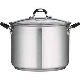 Tramontina 16 Quart Stainless Steel Covered Stock Pot