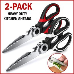 Kitchen Shears Scissors Heavy Duty Cooking Food Meat Chicken Utility