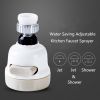 Kitchen Sink Faucet Sprayer 360Â° Rotating Water Tap Nozzle Filter Aerator Adjustable Faucet Head Pressurized Booster Attachment