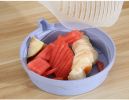 Chopper Vegetable Salad Cutter Cutting Bowl Cut Fruit Multi-function Kitchen Strainer Filter Gadgets Kitchen Items