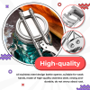 Adjustable Multi-Function Bottle Cap Opener Stainless Steel Lids Off Jar Opener Labor-Saving Screw Can Opener For Kitchen Tools