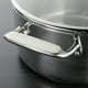 Tri-Ply Clad 6 Qt Covered Stainless Steel Deep SautÃ© Pan