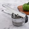 1pc Stainless Steel Potato Presser Masher Ricer; Commercial Grade Tool To Press Mash Fruit Or Food