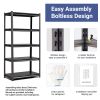 Heavy duty shelving made of high quality steel with reinforced structure